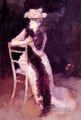 Rose und Silber Porträt von Frau Whibley James Abbott McNeill Whistler